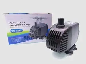 Sobo Aquarium Submersible Pump WP-205K [ AC 220-240V 50Hz 5W H.MAX : 0.6M F.MAX:400L/H by Central Fish Aquarium