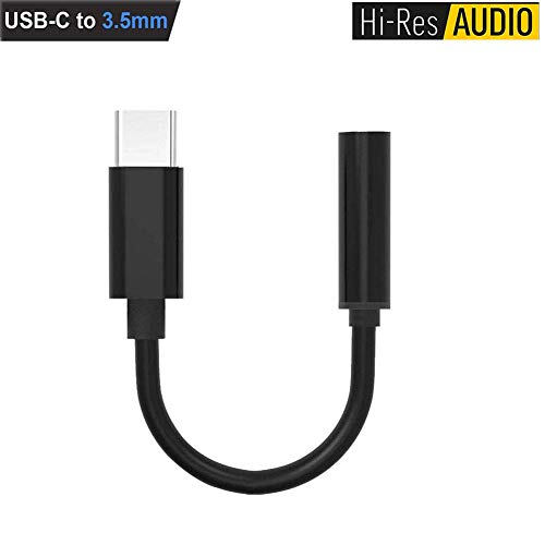 AD ADTRIP USB C a 3.5mm Adaptador, Jack USB Tipo C con Hi-Res DAC Compatible con Xiaomi Mi 9/9 SE / 8 Lite, OnePlus 6T / 7/7 Pro, Google Pixel 2 XL/3 XL, Huawei P20 Pro, HTC U11