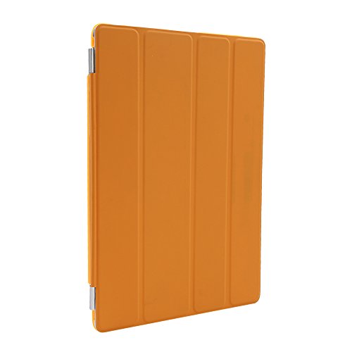 Besmall Neu Ultra Slim Edles iPad 2 3 4 Hülle – Smart Cover Leder Case Schutz Hülle Tasche + Back Case – inkl. Displayschutzfolie Reinigungstuch Stift mit Multi Ständer Auto Sleep Wake (iPad 2/3/4, Farbe:Weiß) - 5