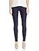 Produktbild HUE Women's Essential Denim Leggings, Deep Indigo Wash, XL/Tall