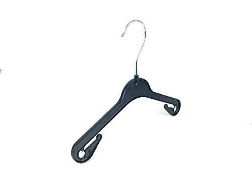 Kunststoff Kleiderbügel NA 26 schwarz – 50 Stück (Kinderkleiderbügel) - 4