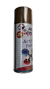 NPH JUST Spray Multipurpose Acrylic Spray Paint Golden Brown Color (400ml)