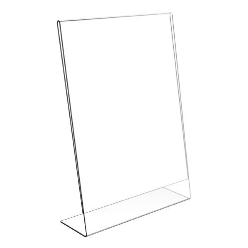 Displaypro 10x A7 Acrylic  Menu Holder Lean to Perspex Leaflet Display Stands - Free Shipping!