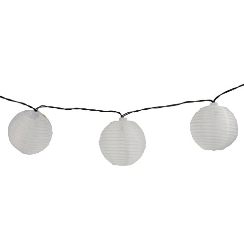 Smartfox 20er LED Solar Lampions Lichterkette in Weiß - 3