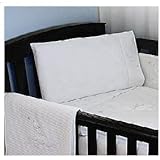 Cot Bed Pillow Case 100% Cotton White