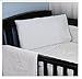 Cot Bed Pillow Case 100% Cotton White