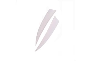 PHILOCS 60 pz Fletchings per Tiro con L'Arco 3” 4” 5” Piuma di Tacchino Pennette per Frecce Piumette, per Caccia, Tiro al Bersaglio Tiro DIY Freccia