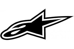 SPEEDSTORE AlpineStar Galaxi - Parche adhesivo de vinilo grande para marcos, plásticos o carrocería, adhesivo de vinilo para moto, coche y superficies con diferentes tamaños