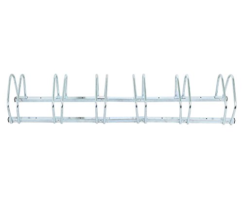 Yahee Fahrradständer für 2,3,4,5,6 Fahrräder Fahrrad Ständer Reihenparker Silber - 4
