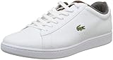  Lacoste Sport Carnaby EVO 318 2 SPM, Zapatillas para Hombre, Blanco (Wht/BRW 385), 39.5 EU