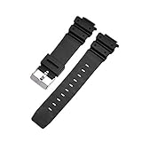 Brilcon Uhrenarmband, Silikon-Schnalle, verstellbar, Ersatz für 9052 Serie