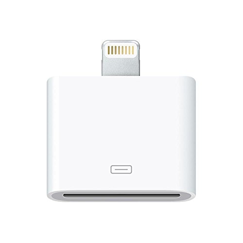 Apple MD823ZM A - Adaptador de conector Lightning a 30 clavijas  Blanco