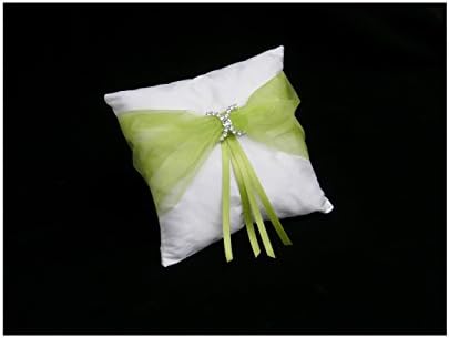 RING CUSHION NATURAL SILK GREEN