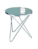 El estilo de Mash estructura y patas tienen un moderno acabado en cromo coloreado a juego con parte superior espejo Chic complementará modern-elegant interiors