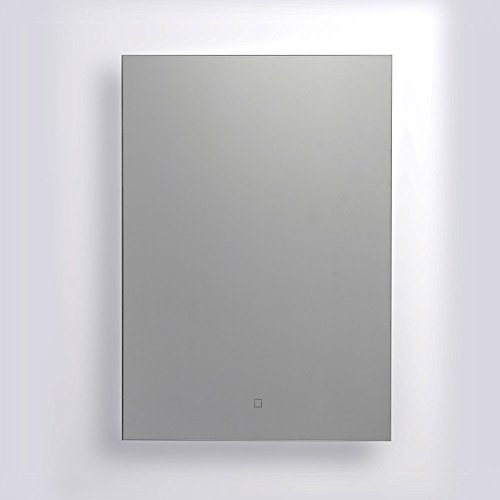 KROLLMANN LED Spiegel mit Touch Sensor, 50x70cm, Badspiegel mit LED-Beleuchtung - 2