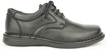 FRAU UOMO Men's Lace-Up Flats Black Size: 10 UK