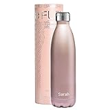 ➔ FLSK - DAS ORIGINAL! 18 Stunden heiß und 24 Stunden kalt genießen, Hochwertiger Typ 304 Edelstahl, 100% Dicht, Kohlensäurefest, Geschmacksneutral, BPA-frei