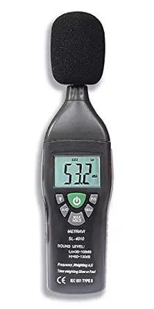Metravi SL-4010 Digital Sound Level Meter 30 to 130 dB