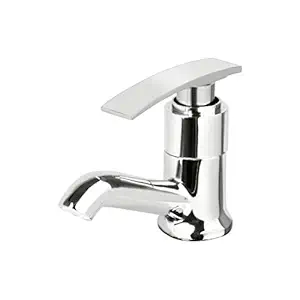 FLOWAY Pillar Cock Kitchen Faucet Water Tap Brass Chrome Plated