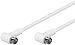 Produktbild Goobay SAT Winkel Anschlusskabel, F-Quick, 100 Prozent geschirmt F-Stecker 90 Grad auf F-Stecker 90 Grad