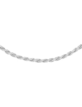 Tuscany Silver Damen Sterling Silber 40 Panzerkette, Diamantschliff