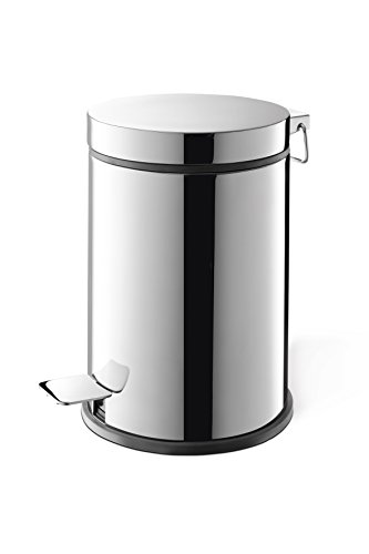 Preisvergleich Produktbild ZACK 40066 "VASCA" Treteimer, Edelstahl hochglänzend