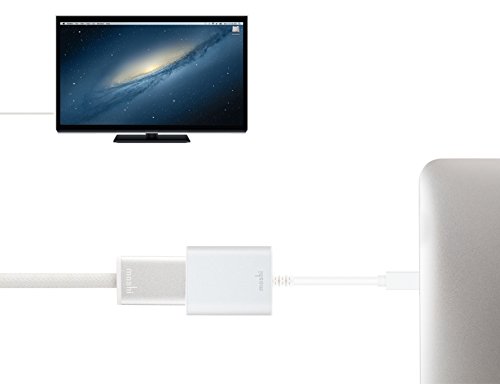 Moshi Mini DisplayPort auf HDMI Adapter (4K) silber - 5