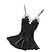 Produktbild TianWlio Dessous Mode Damen Schlafanzug Unterwäsche Unterhosen Negligees Weihnachten Dessous Seidenspitze Kleid Baby Dolls Nachthemd Nachthemd Nachtwäsche Schwarz M