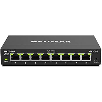 Desktop Housing With Integrated Ethernet Cable Management Netgear 8 Port Gigabit Ethernet Unmanaged Switch And Fanless Design For Quiet Operation Gs908 Electronics Computers Accessories