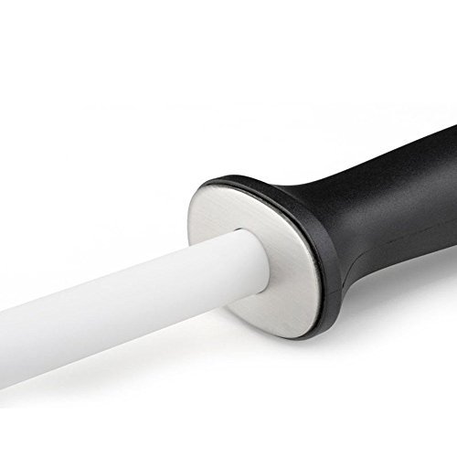 Messerschaerfer Rod – TAIDEA Keramik Wetzstahl Messerschaerfer Rod Sticks mit 12″ ABS Handgriff - 3