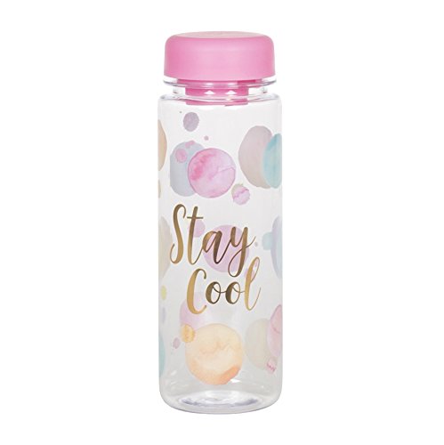 Sass and Belle Paint Splash Clear Water Bottle Sass and Belle Paint Splash Clear Water Bottle
