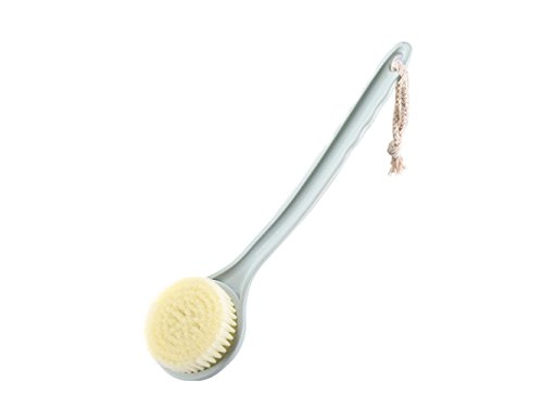 Preisvergleich Produktbild OVVO Langer Griff Anti-Rutsch-Peeling Soft Brush Bad Pinsel (blau)
