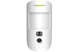 MY BRAND Maxxistore - Ajax MotionCam détecteur de mouvement avec caméra pour vérifier les alarmes blanc - 10309