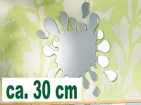 infactory Wassertropfen-Spiegel „Splash Mirror“ aus Acryl - 4