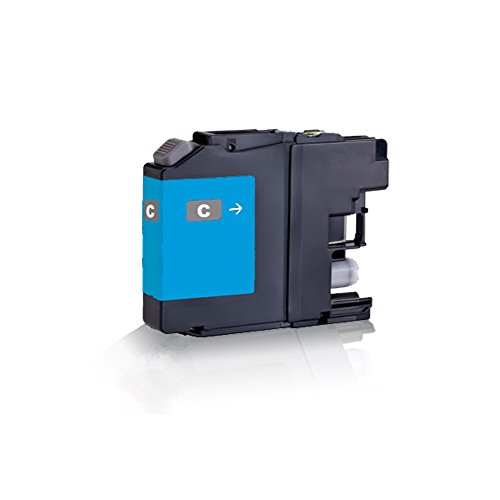 1x kompatible Tintenpatrone für Brother Cyan - Blau LC223 XL LC225 XL LC227 XL DCP-J4120 DW MFC-J4420 DW MFC-J4425 DW MFC-J4620 DW MFC-J4625 DW MFC-J5320 DW - Eco Office Serie