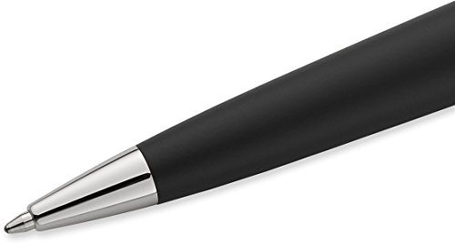 Waterman S0951900 Expert-Kugelschreiber (Strichstärke M, mattschwarz mit Palladiumzierteilen, blaue Tinte) - 3