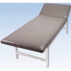 Preisvergleich Produktbild Söhngen Ruheraumliege Stahlrohr Kopf- und Fußteil verstellbar grau