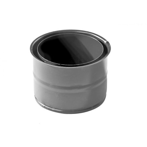 Ø 120 mm – Ofenrohrset kantig Schwarz - 4