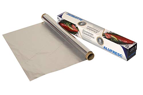 Alufresc 24 uds de papel de aluminio doméstico 8 m