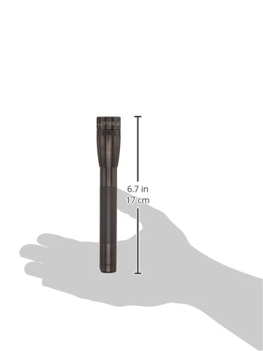 Mag-Lite Mini 2AA LED,97 Lumen, 17 cm schwarz inkl. 2 Mignon-Batterien und Nylonholster, SP2201H - 4