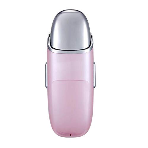 Preisvergleich Produktbild Nano-Spray-Wasserzähler, Dampf-Gesichtsmassagegerät, USB-wiederaufladbare tragbare, Gesichtshaut-Vibration Schönheit,Pink