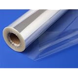 25m - Liso Transparente Celofán Florista Película Envoltura Rollos 80cm - Flores, Canastas & Regalos