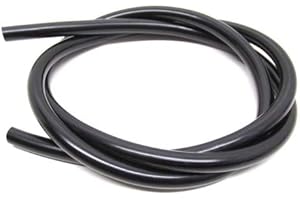 STREETPARTS24 1,9m Zündkabel 5mm – Hochwertiges Zündkerzenkabel Schwarz passend für Mofa, Moped & Mokick