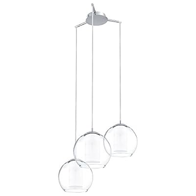 EGLO; my light; my style Eglo 92762 Boule Suspension, métal, E27, transparent
