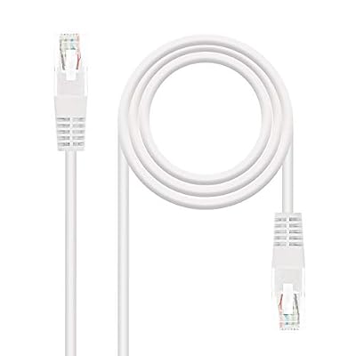 Nano Cable 10.20.0105-W - Câble Ethernet RJ45 Cat.5e UTP AWG24, Blanc, 5mts