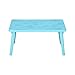Produktbild QRFDIAN Nachttisch Tisch Holztisch Tisch Picknicktisch Schreibtisch Computertisch tragbarer Tisch (Farbe : Sky Blue)