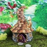 Shingletown Wizard's Cottage By Fiddlehead Fairy Garden