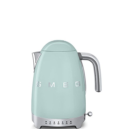Smeg KLF02PGEU Wasserkocher mit variablen Temperaturen, pastellgrün