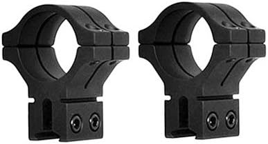 BKL 1 Rings, 14mm Dovetail, Double Strap, Matte Black