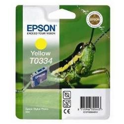 Epson T0334 Cartouche d'encre d'origine 1 x jaune 440 pages